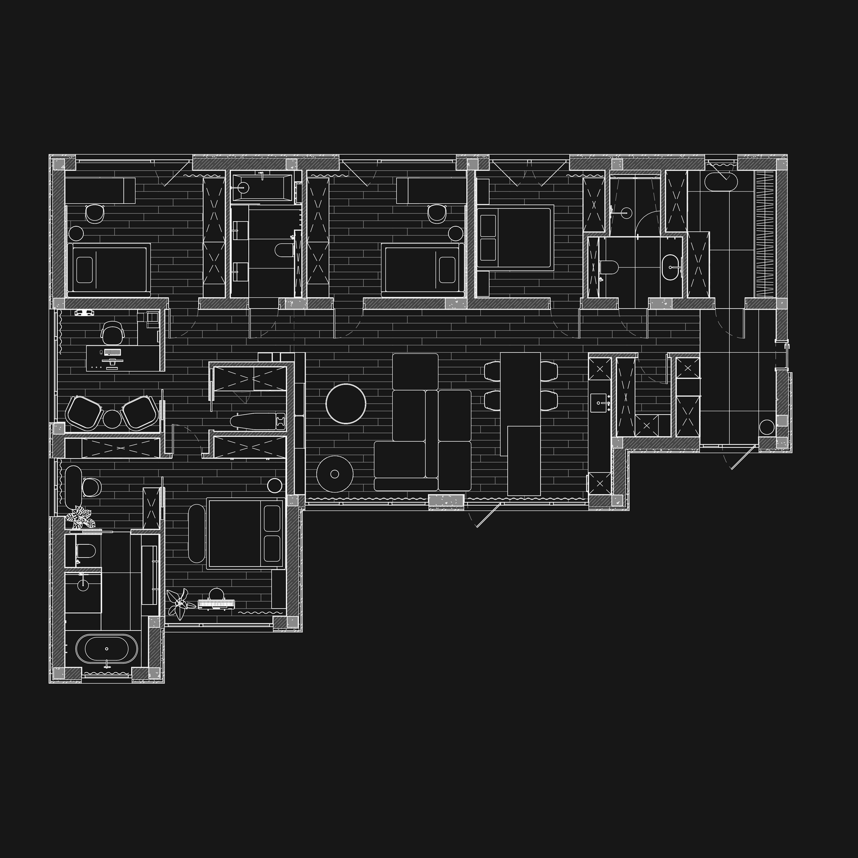 Дом под ключ в Апшеронск планировка