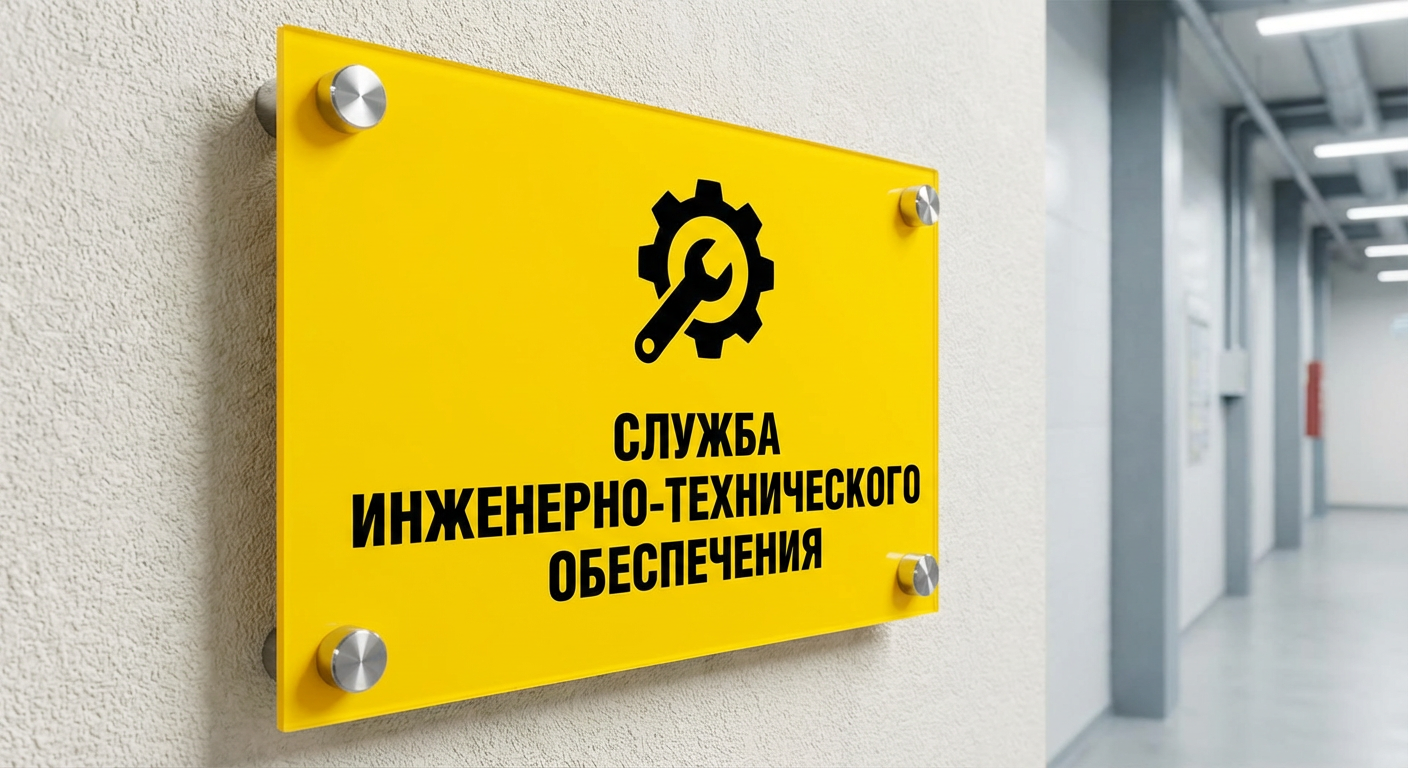 Таблички — информационные и указательные таблички