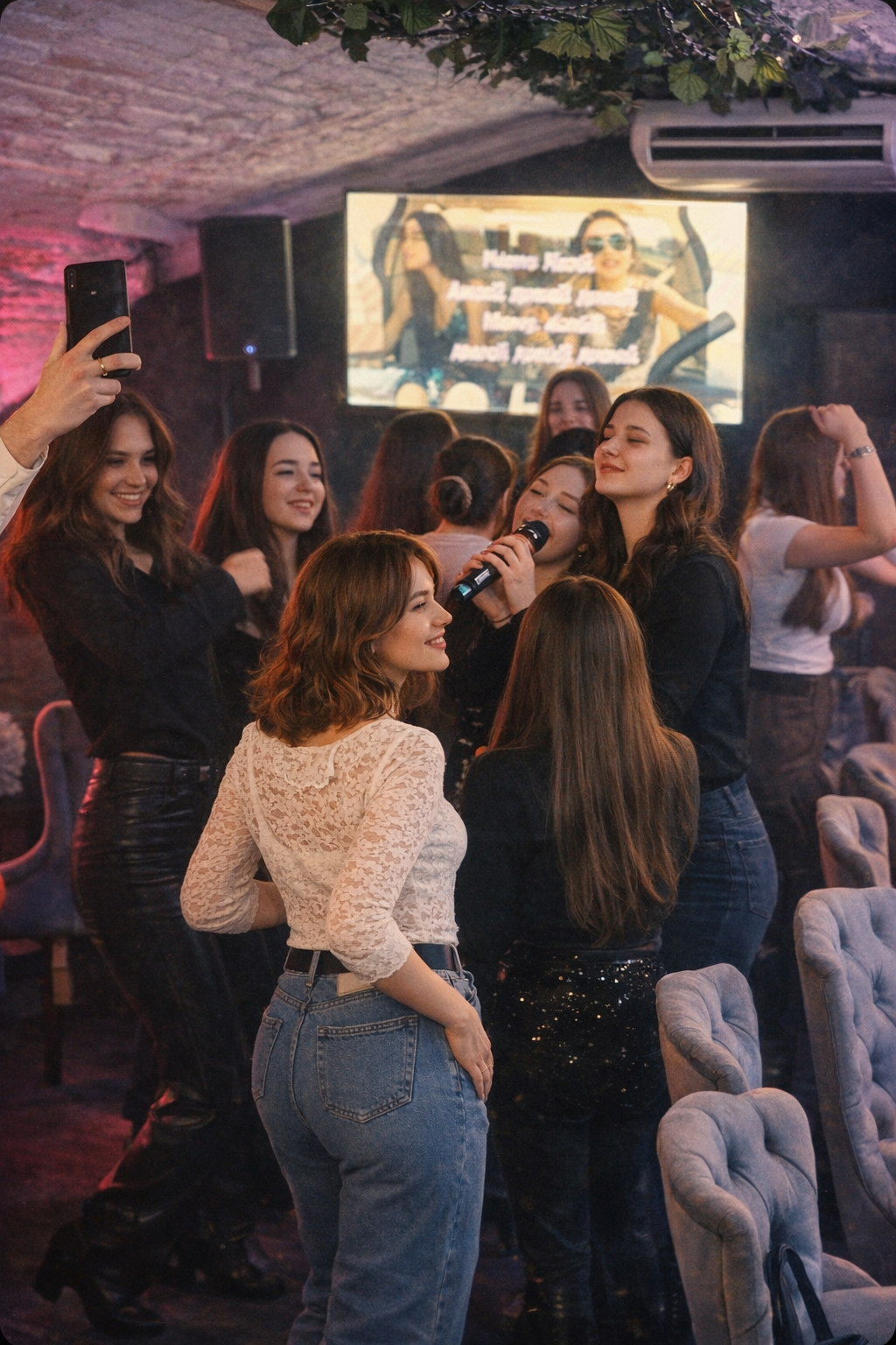 Караоке в Белой стрекозе