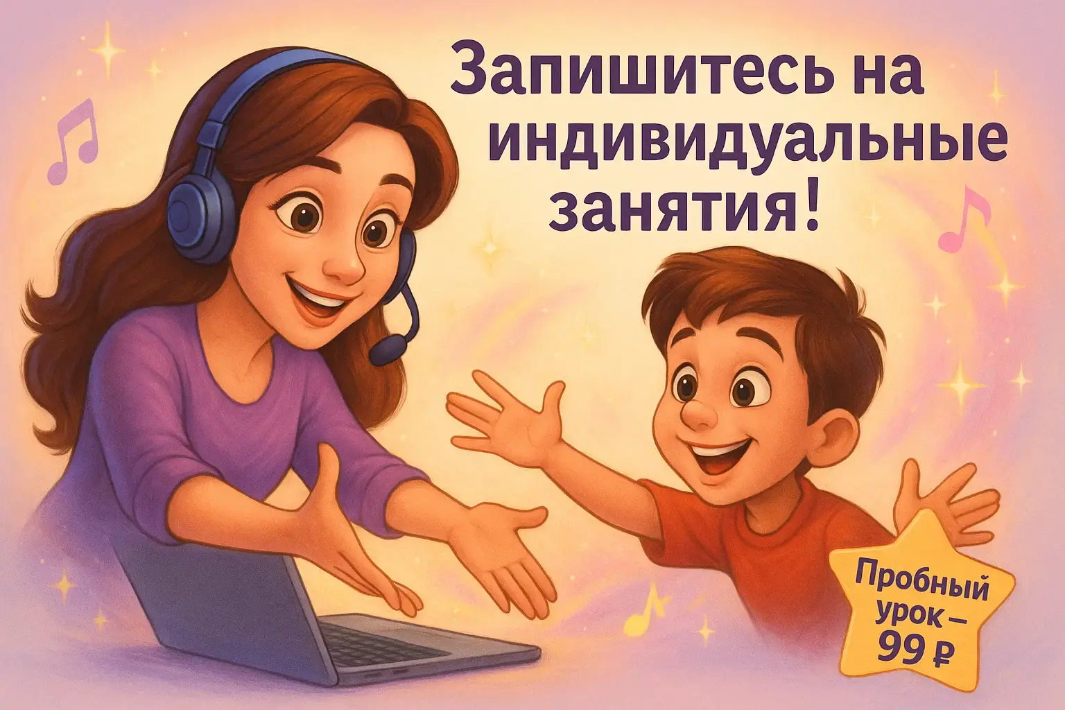 Запишитесь на пробное занятие в LaRou