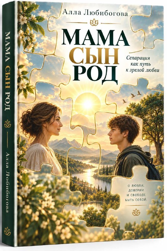 Мама. Сын. Род — обложка книги Аллы Любибоговой