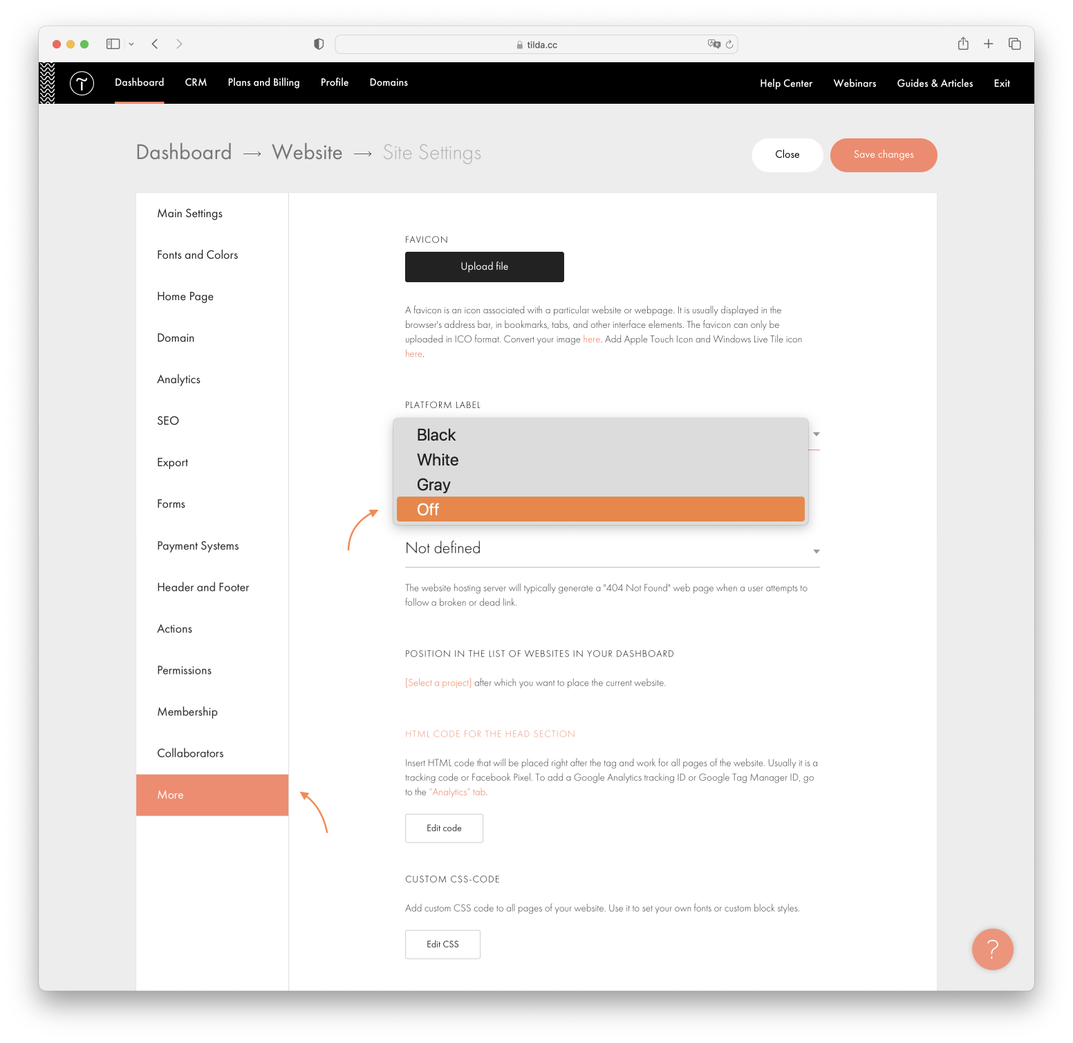 White Label │ Tilda Help Center