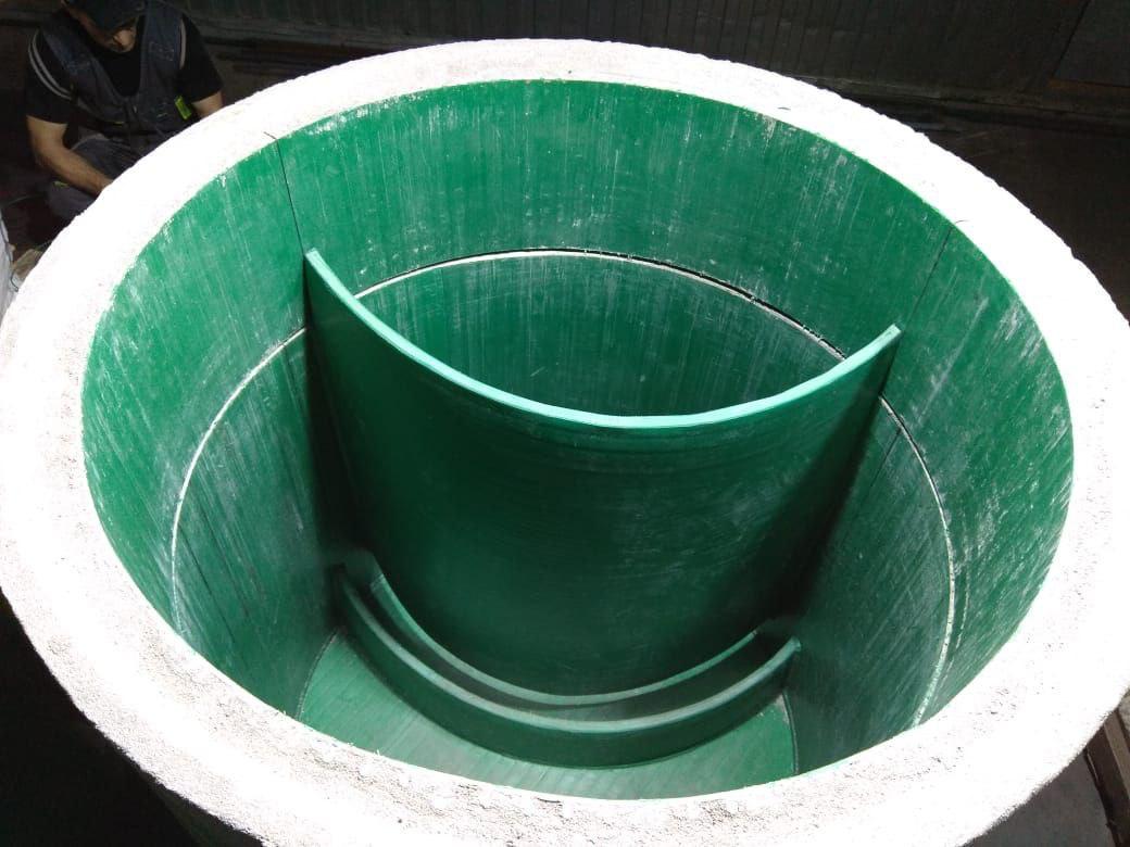 Защита ЖБИ гладким листом