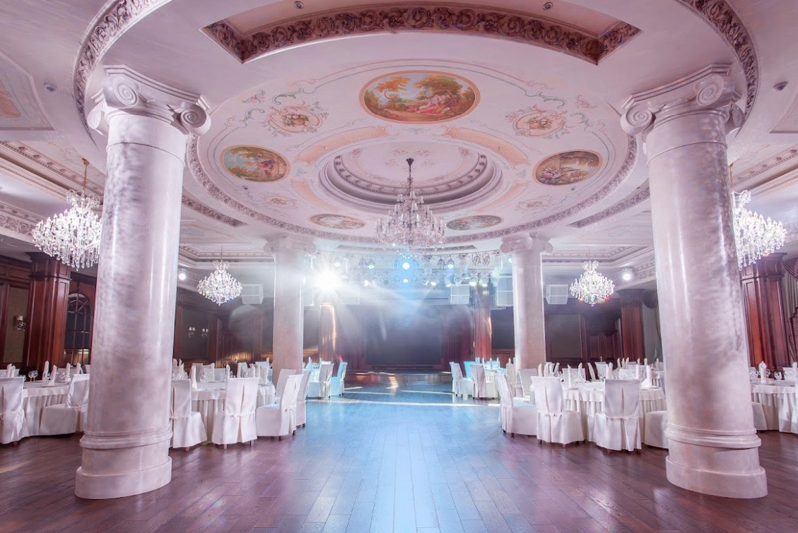 Интерьер зала Орбита, Crowne Plaza