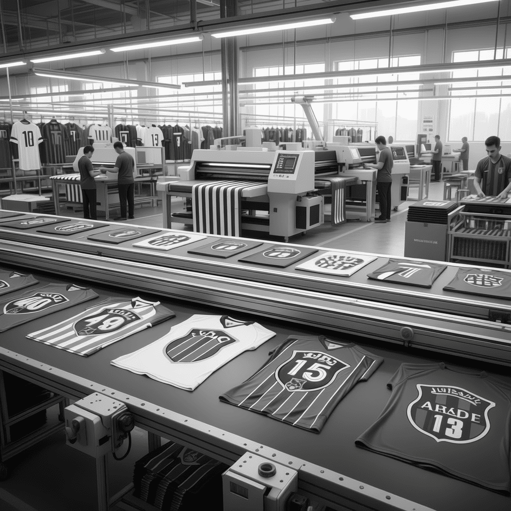 Футбольный мерч производство