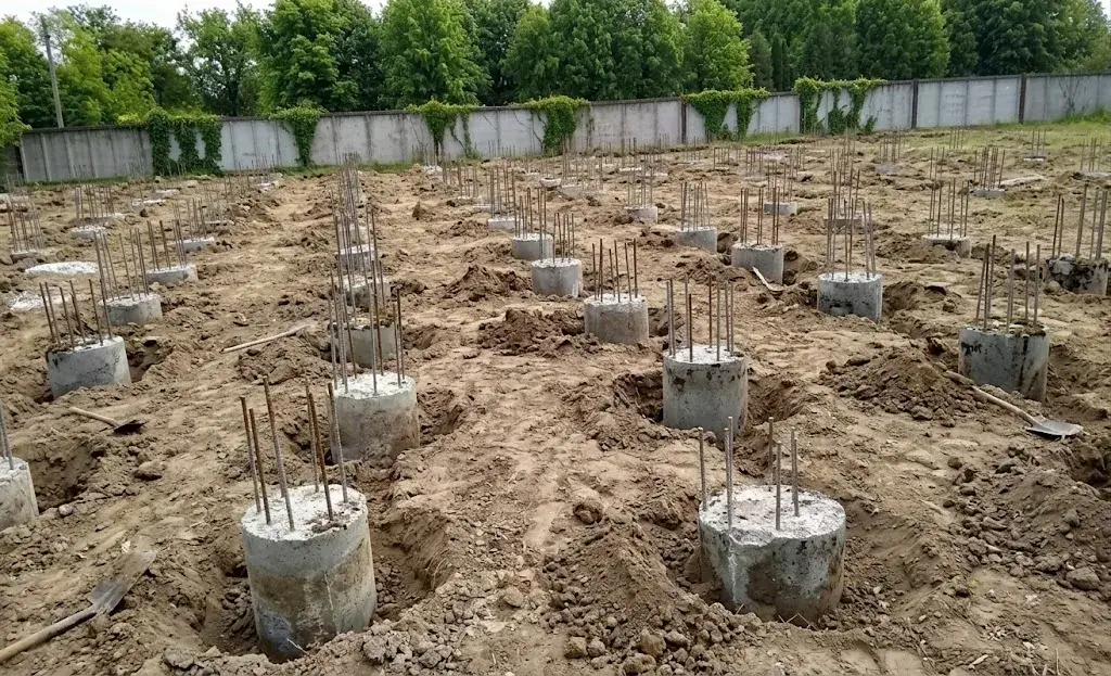Устройство буронабивных свай в Воронеже