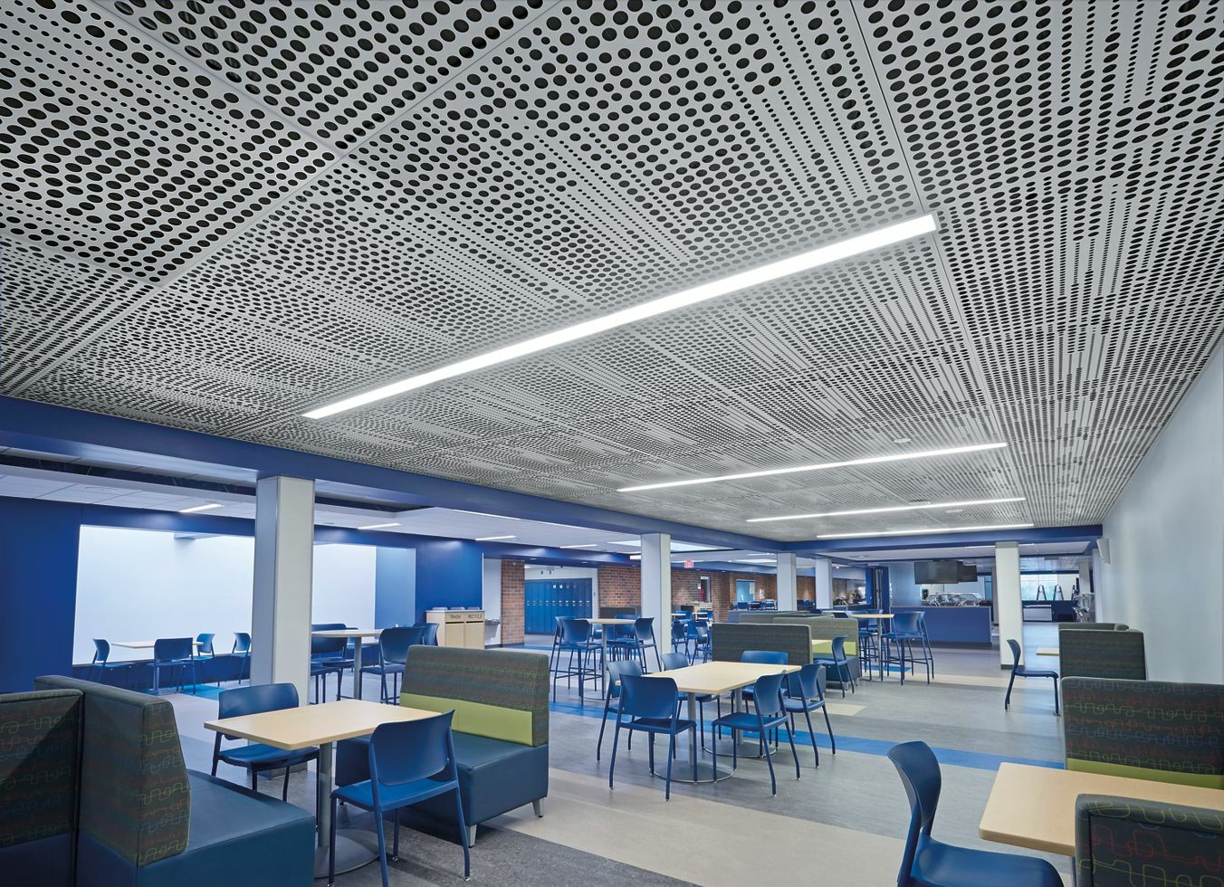 Armstrong Ceiling 60x60 metalic Perforated