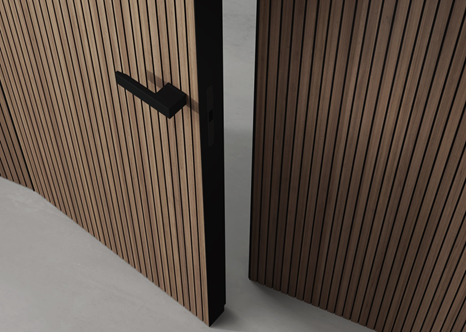 Стеновые панели UNIFLEX-3D, Step – с вертикальной фрезеровкой на натуральном шпоне