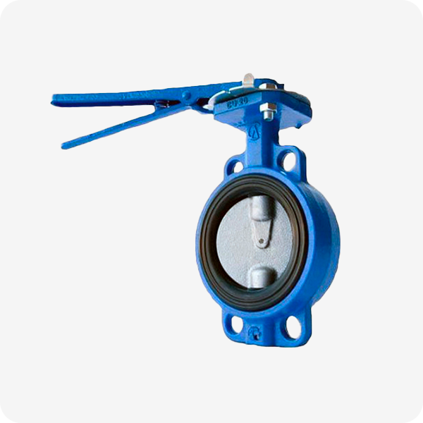 Затвор поворотный дисковый с ручкой 32ч1р ЛМЗ г. Семенов