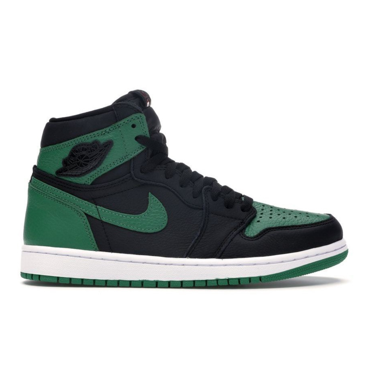 green black jordans 1