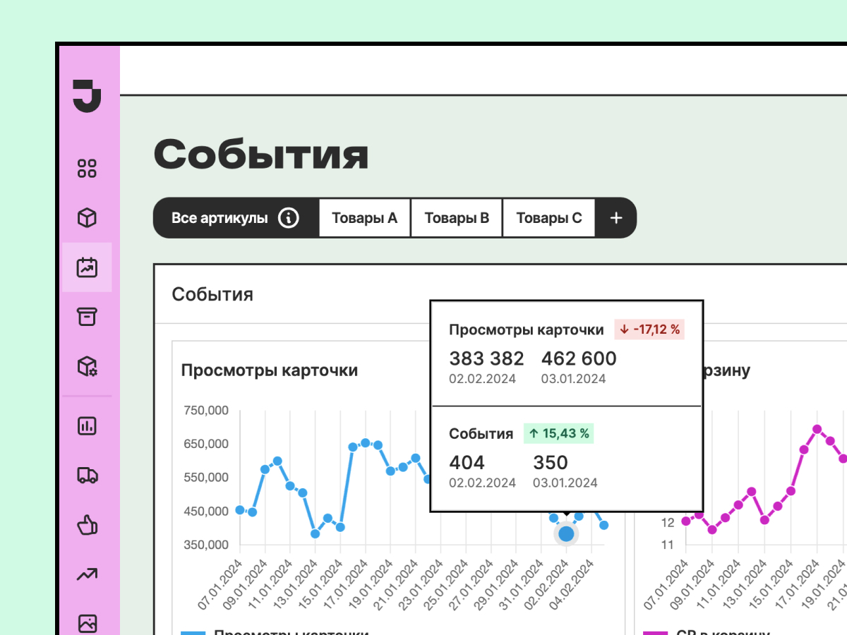 Сервис аналитики конкурентов и маркетплейсов JVO: Улучшите продажи на  Wildberries с помощью профессиональной аналитики маркетплейсов