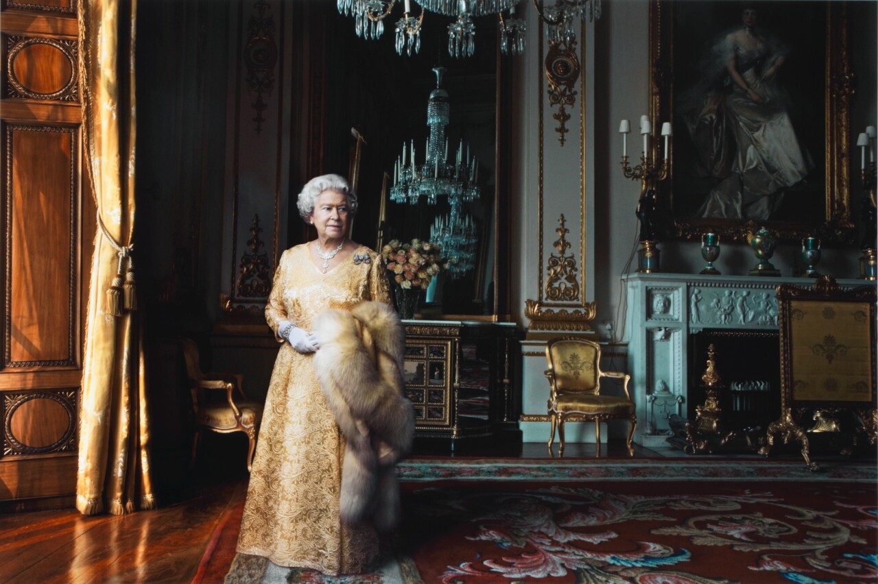 Королева Елизавета II, Букингемский дворец, 2007 Энни Лейбовиц
