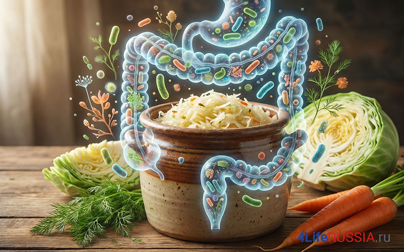 Квашеная капуста и микробиом