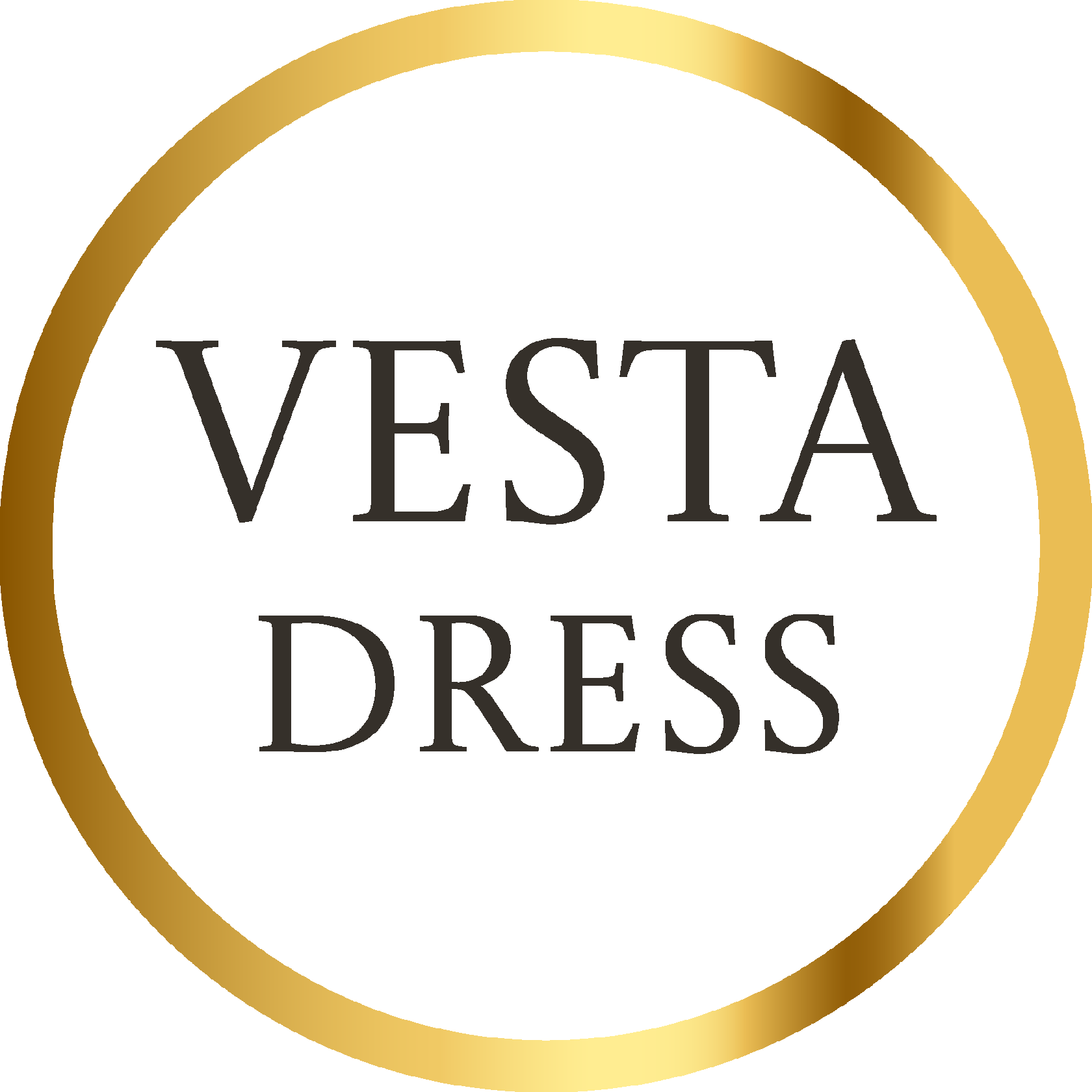VESTA dress tailor a dress or rent one.