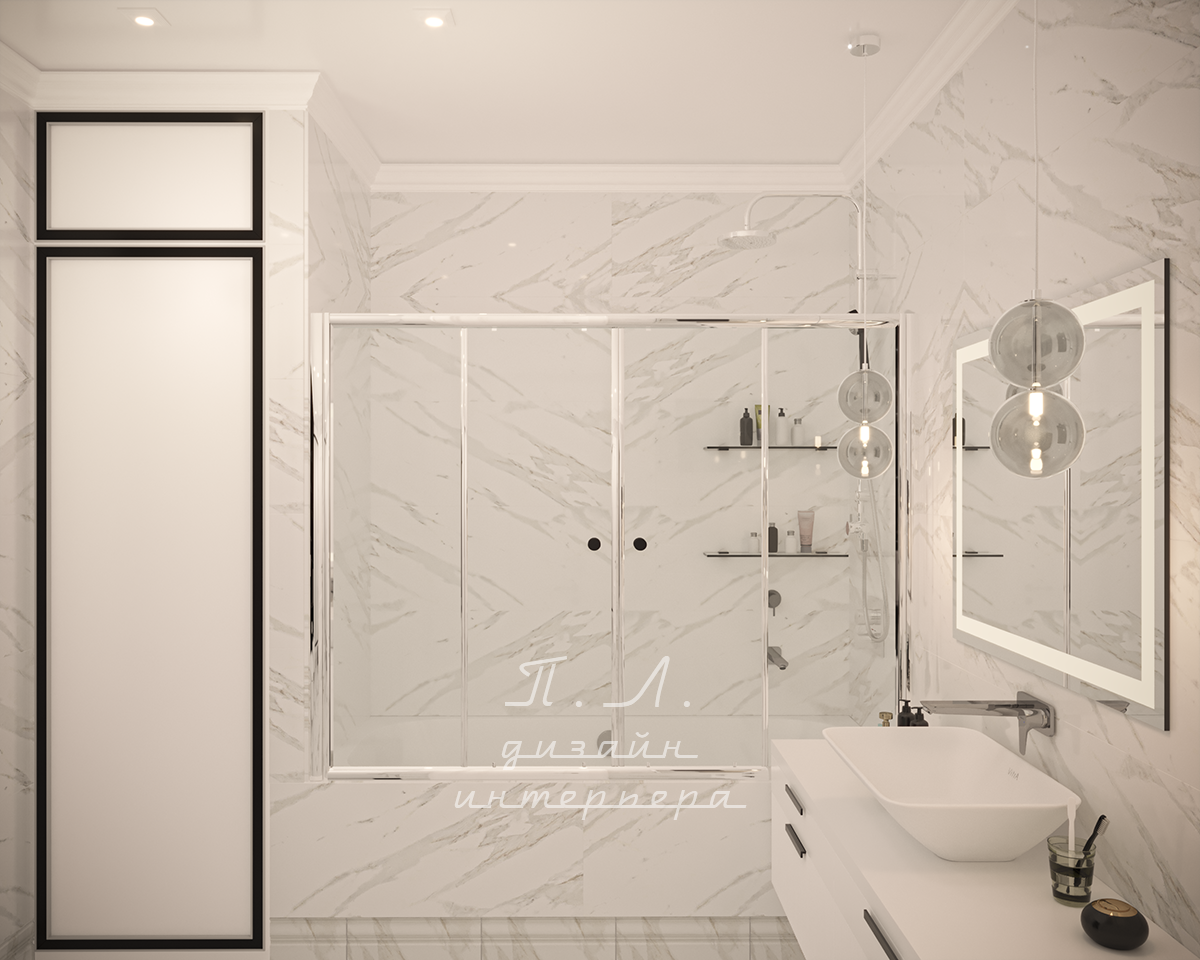 Дизайн ванных комнат в Санкт-Петербурге — фото интерьера ванной