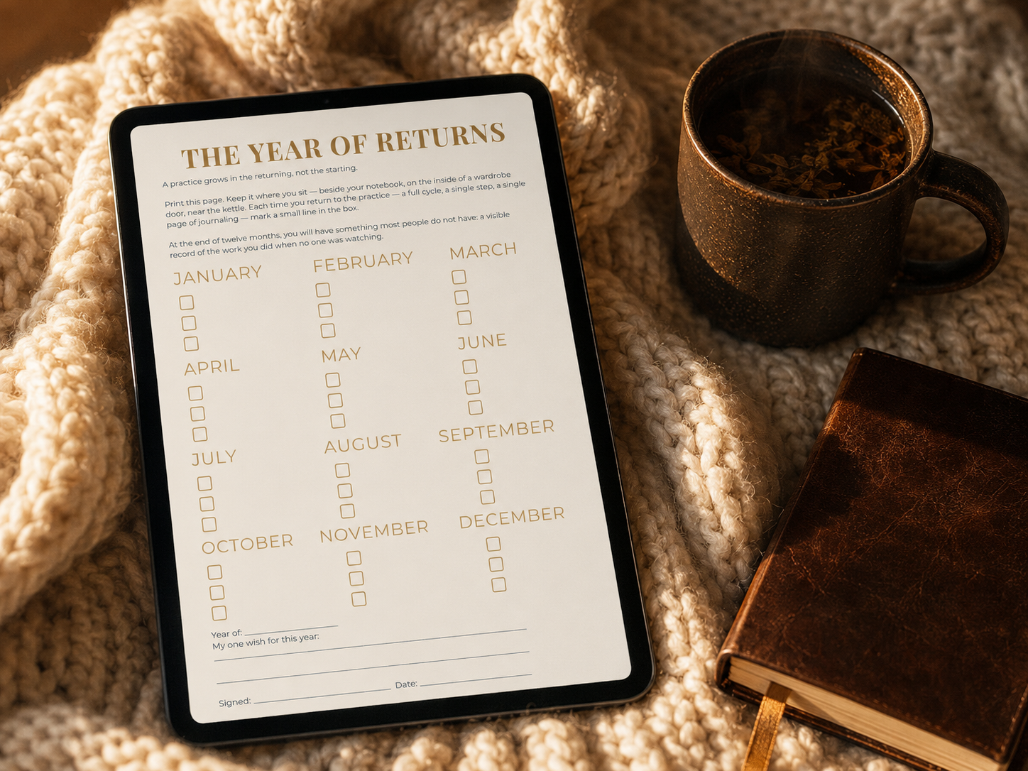 The Year of Returns — annual tracker