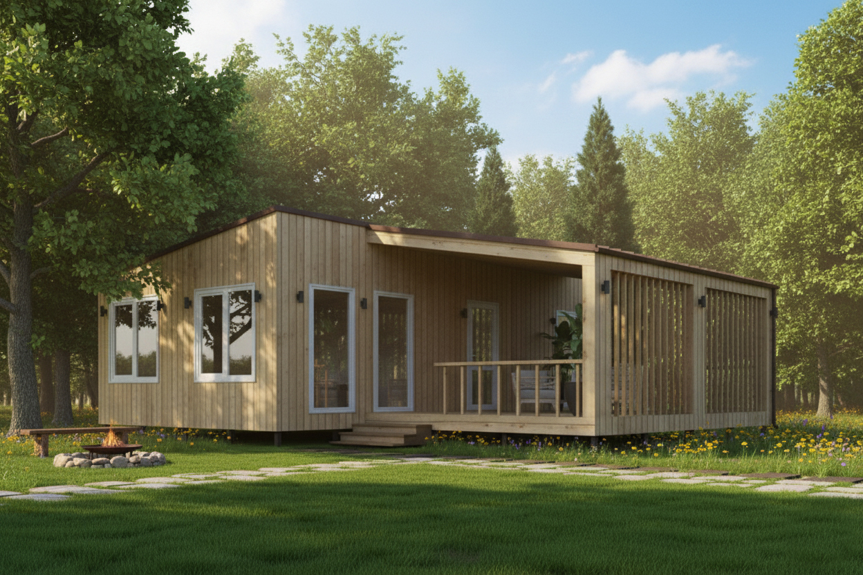 Модульные дома с террасой в Каневскую Модульные дома с террасой в Каневскую