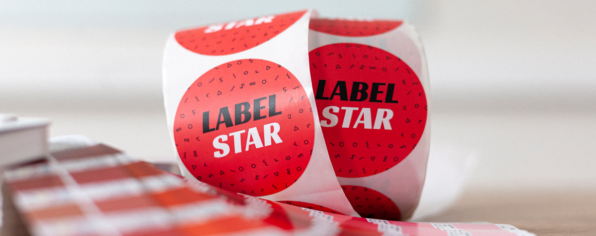 Печать фигурных этикеток Labelstar