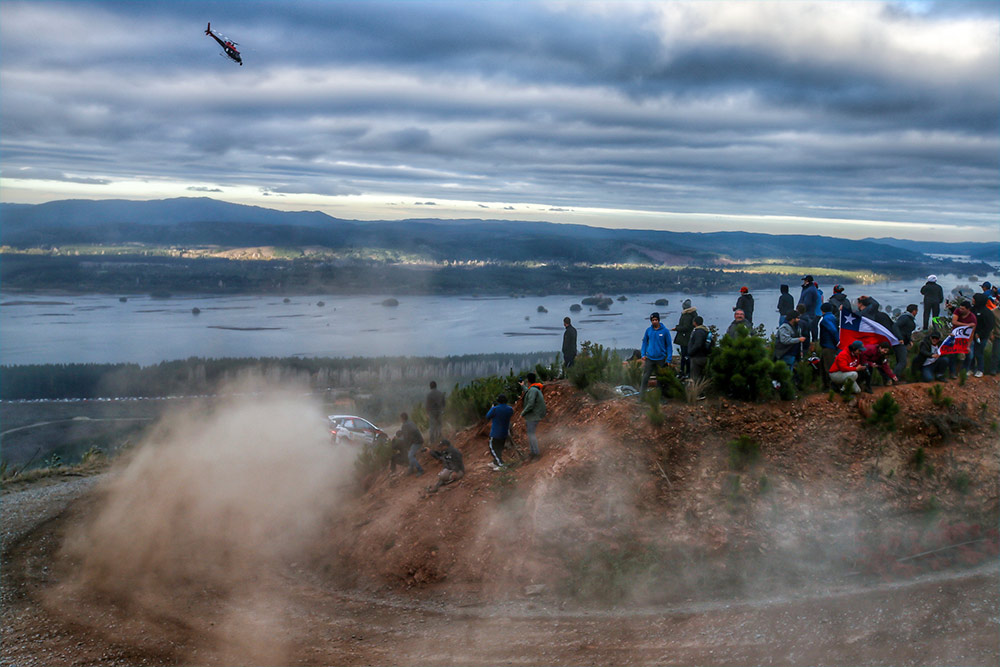 Отт Тянак и Мартин Ярвеоя, Toyota Yaris WRC, ралли Чили 2019