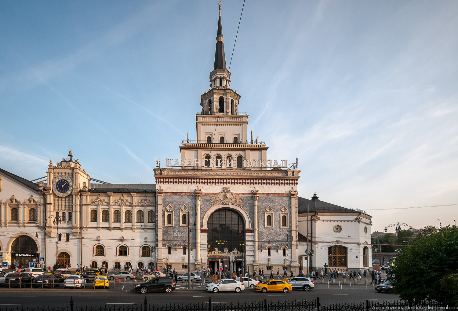 как выглядит казанский вокзал в москве