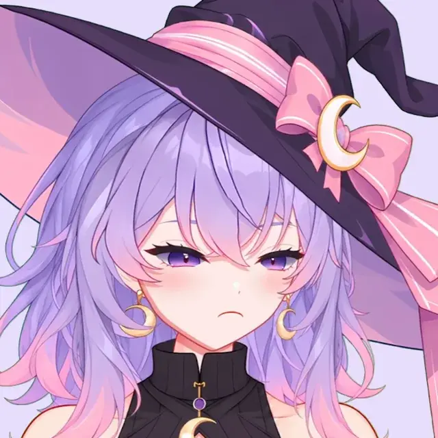 Недовольство VTuber модели ведьмочки