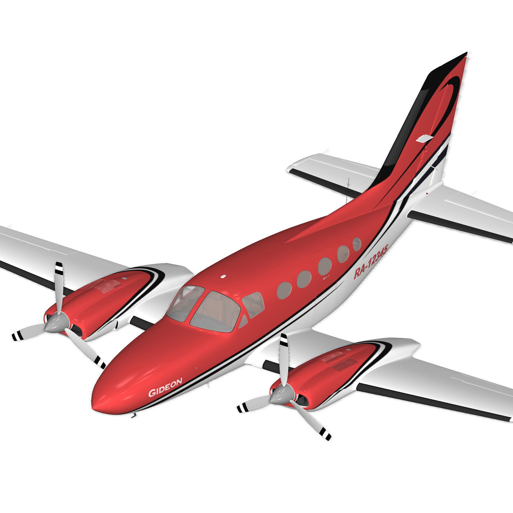 Разработка ливреи бизнес авиации