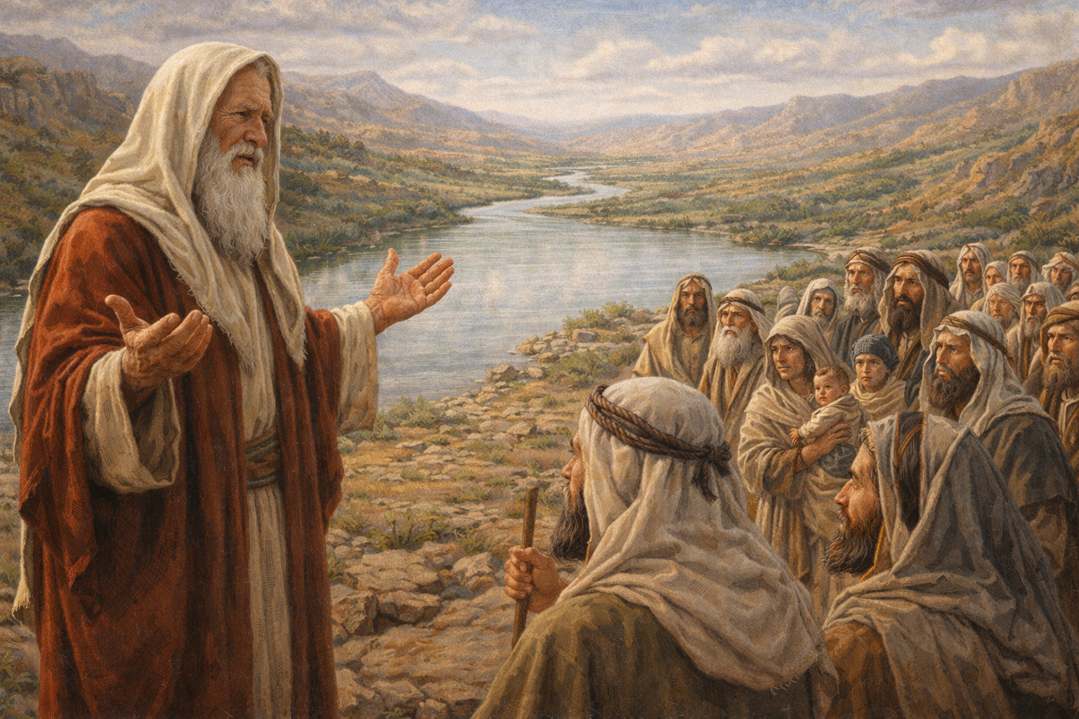 Глава «Ваелех» -  «И пошёл Моше, и сказал всему Израилю: Мне сегодня сто двадцать лет, я не могу больше выходить и входить… и Господь сказал мне: не перейдёшь ты этот Иордан» (Дварим 31:1–2).