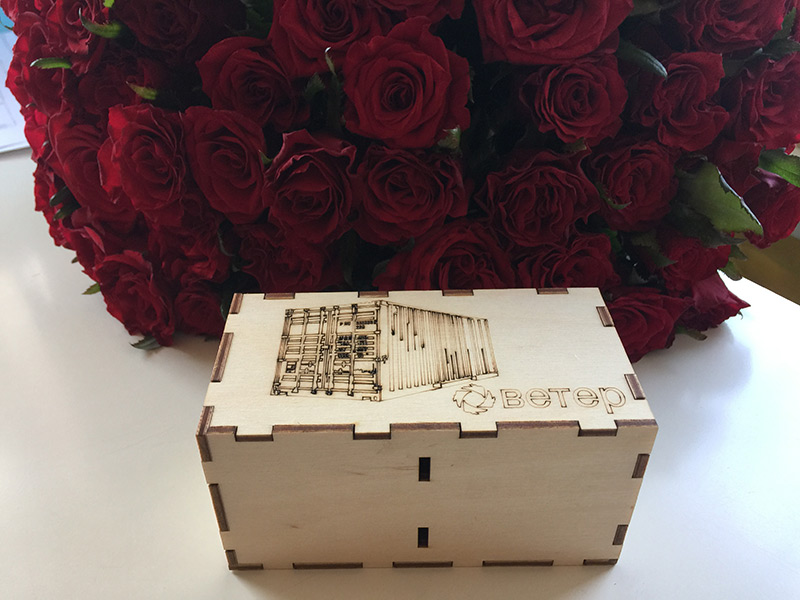 Подарочная упаковка для организаций, презентации товаров компании.