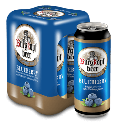 Burgkopf pineapple beer 4x500ml