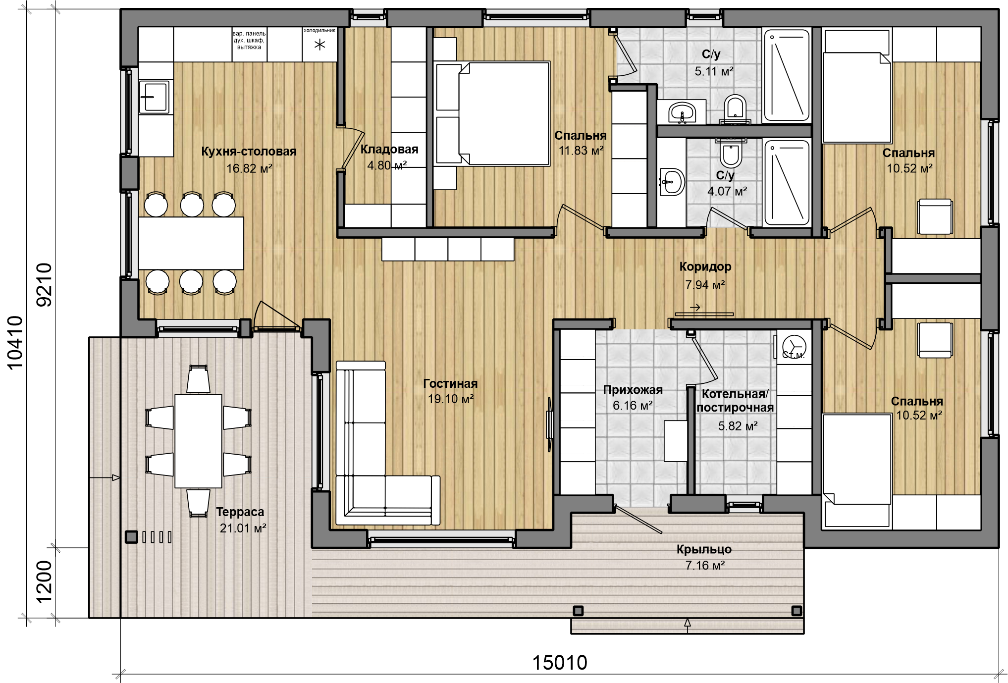 Тихорецка домокомплекты планировка