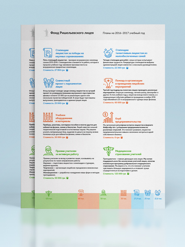 листовка схема