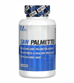 Saw Palmetto 500 мг, Evlution Nutrition, 60 капс.