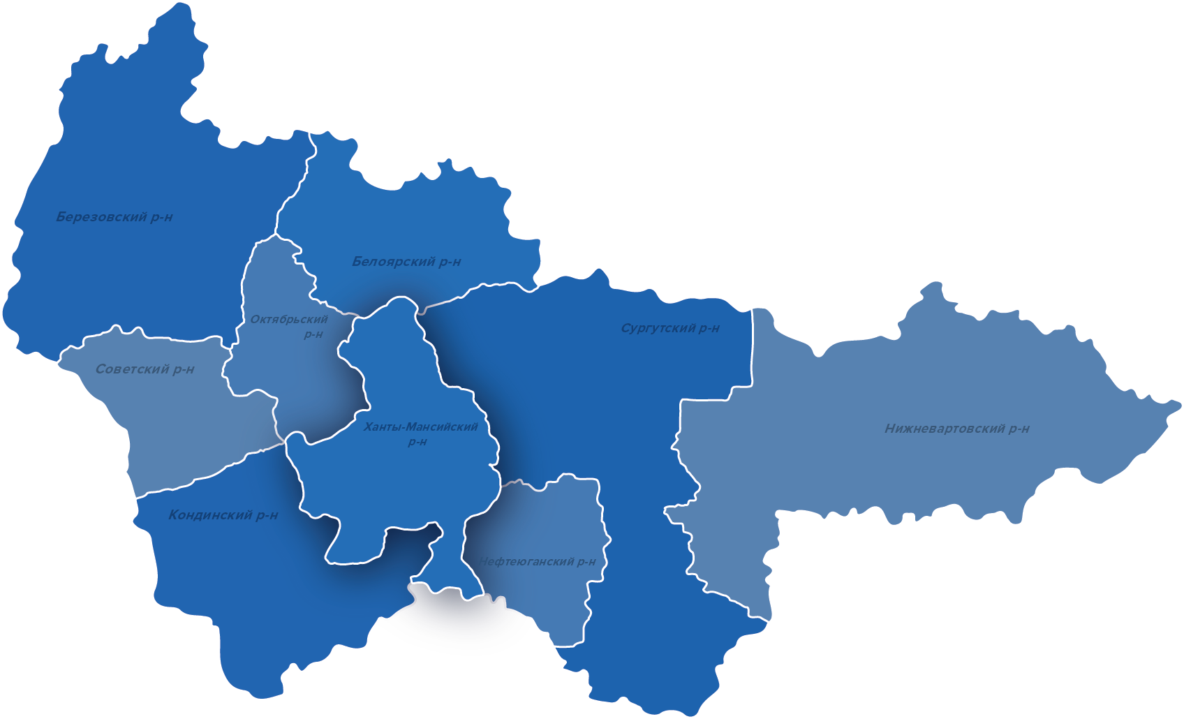 Сургут тюменская область карта