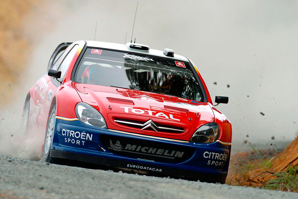 Себастьен Лёб и Даниэль Элена, Citroën Xsara WRC (23 DDM 92), ралли Новая Зеландия 2004
