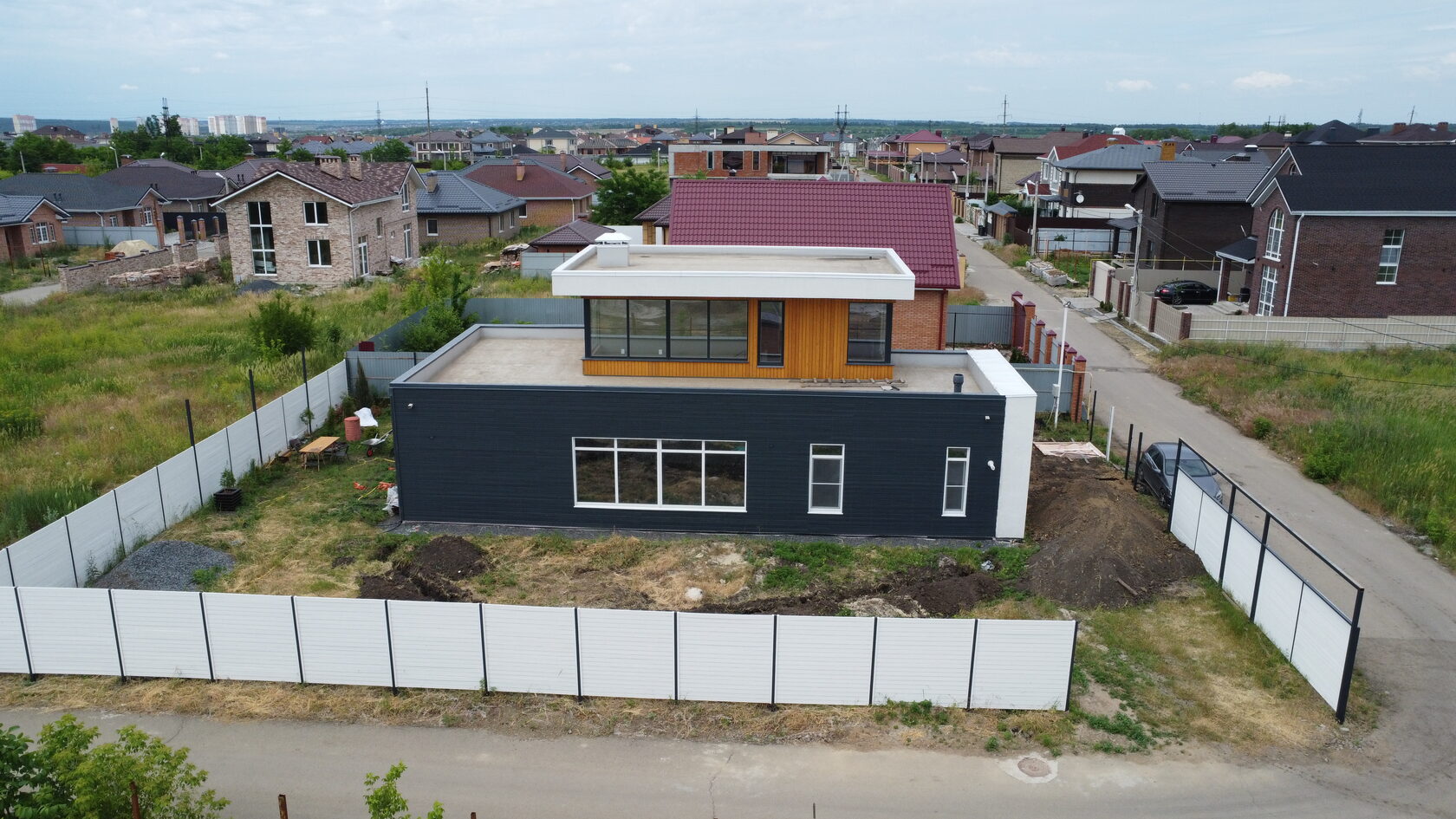 Современный деревянный дом под ключ 180 м²