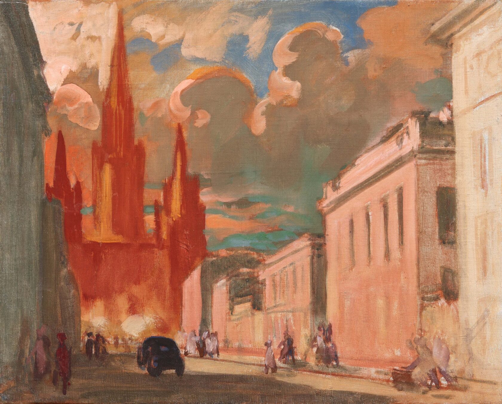 Вечер на Малой Никитской. 1960