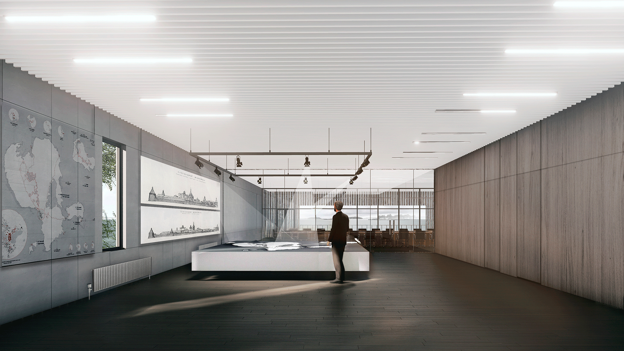 Соловки. Вид на главный вход в общественную зону