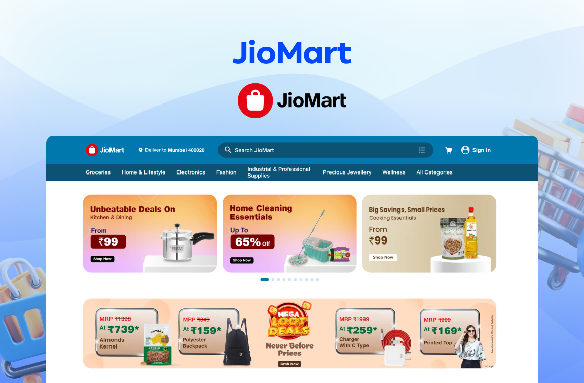 jiomart net worth