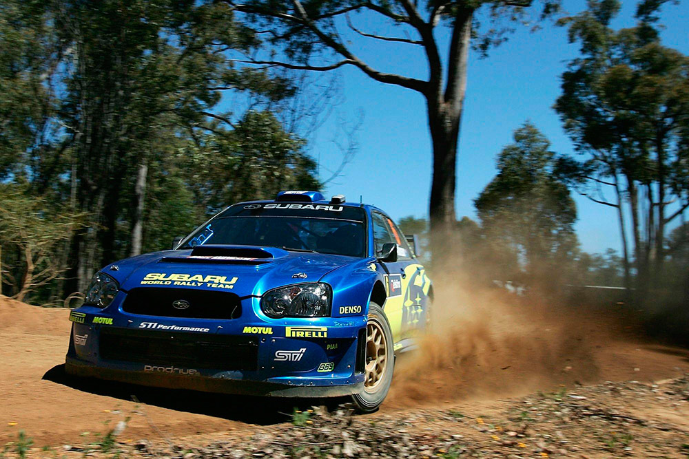 Крис Аткинсон и Глен Макнил, Subaru Impreza S11 WRC &amp;amp;#39;05 (JC54 SRT), ралли Австралия 2005/Фото: Paul Kane / Getty Images