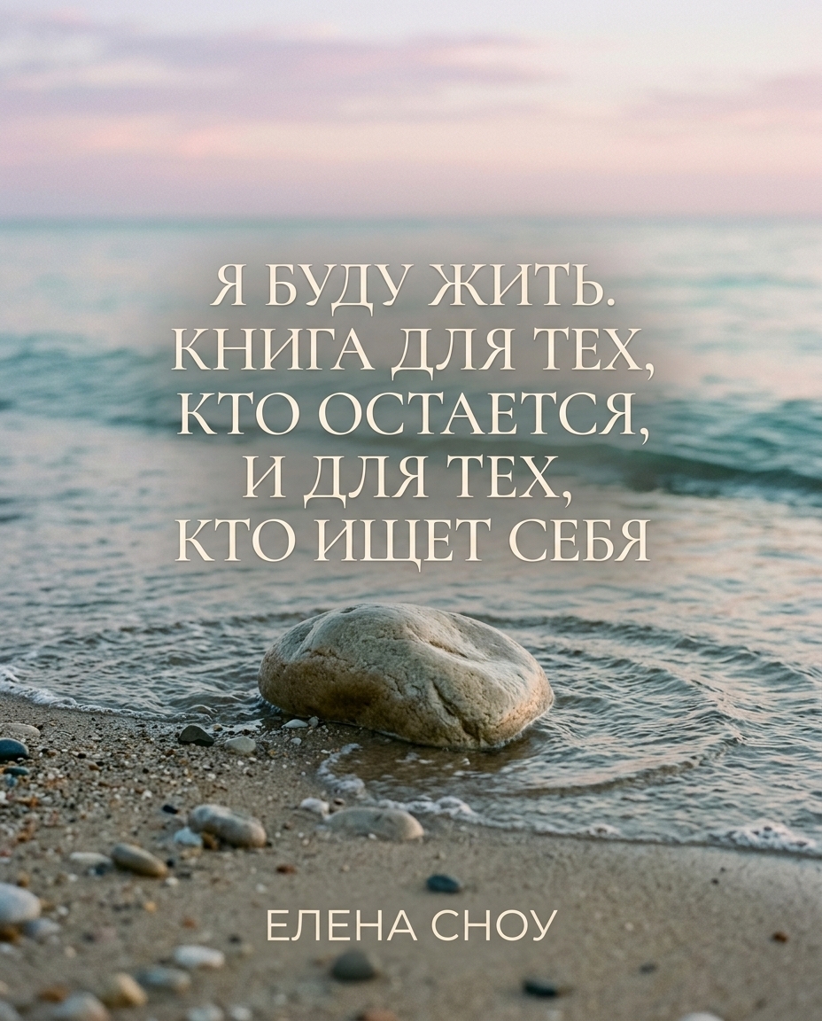Я буду жить — обложка