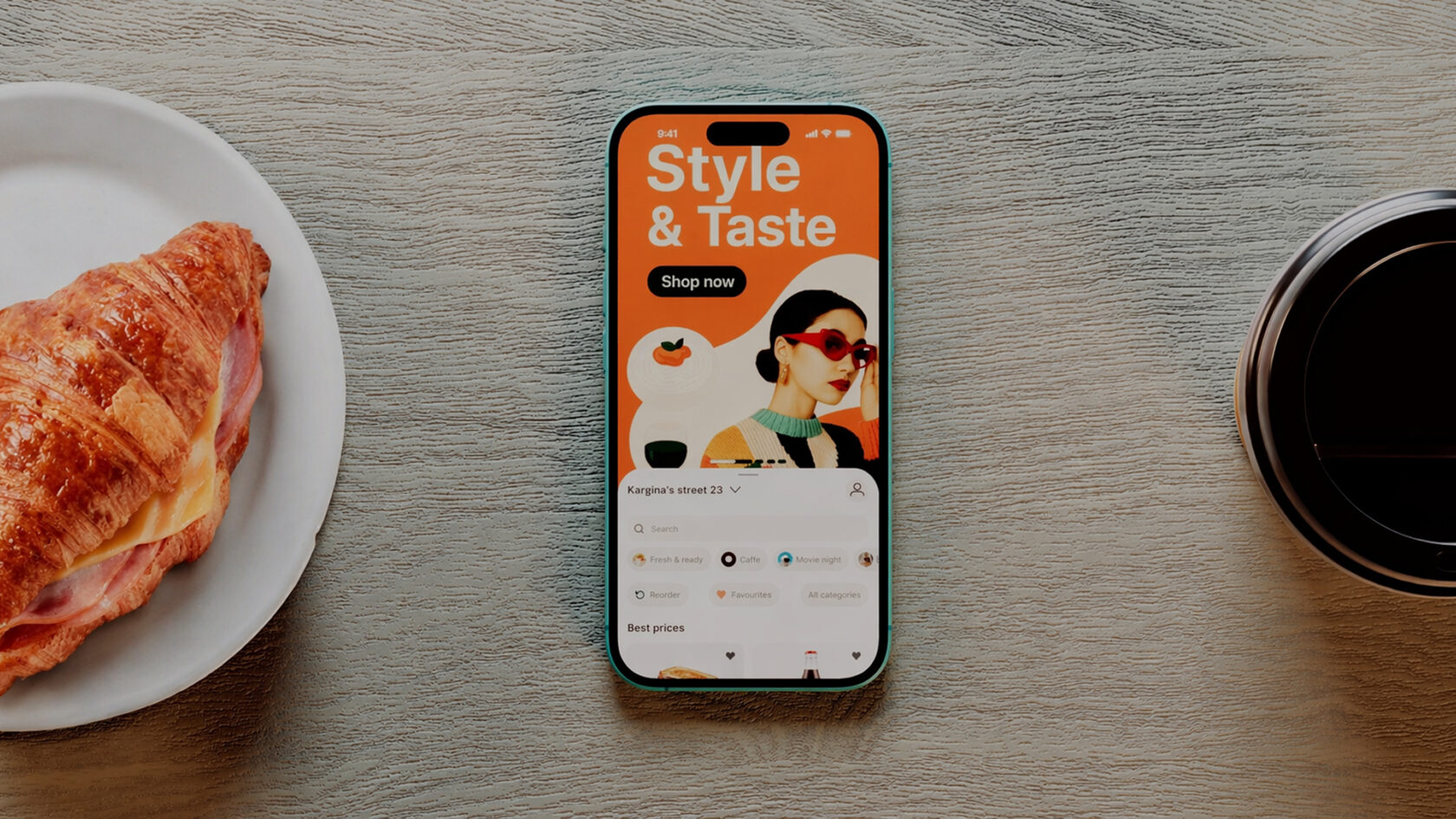 Food app hero