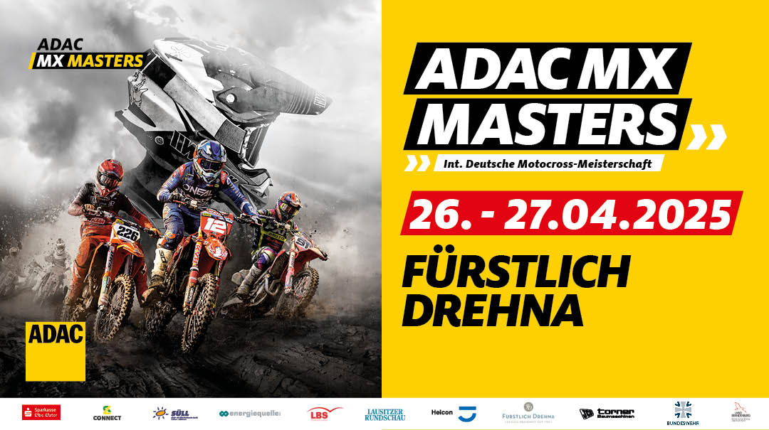 ADAC MX Masters 2025: Списки участников 1-го этапа в Fürstlich Drehna