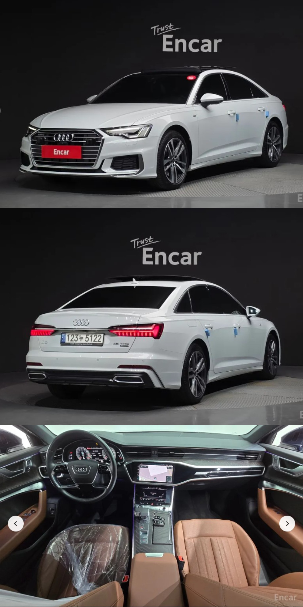Audi A6 45tfsi 2022 из Кореи — привезён под ключ