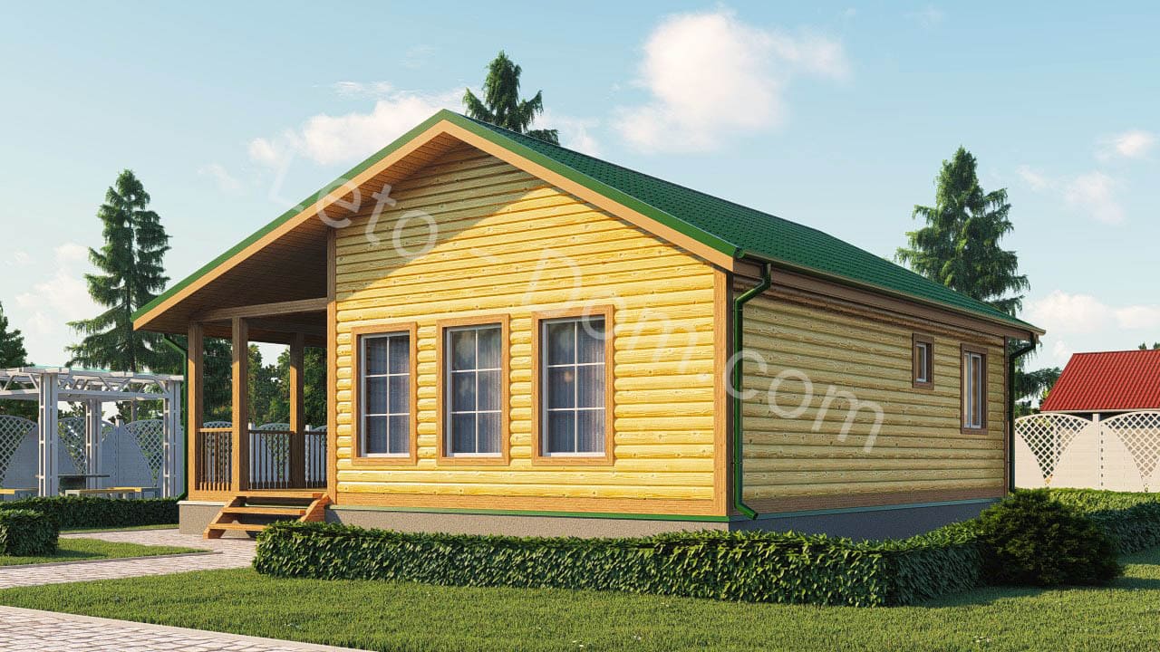 дом из бруса