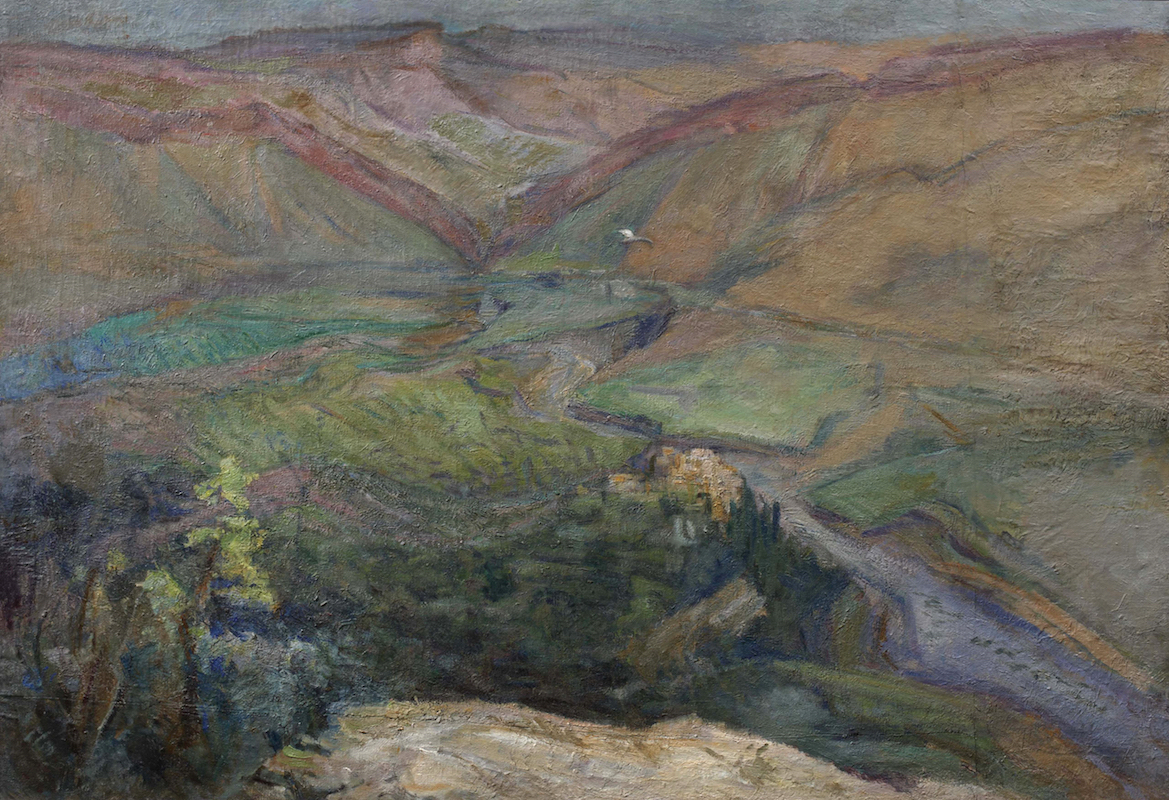 Фёдоров Г.В. Горный пейзаж. Дагестан. 1930-е