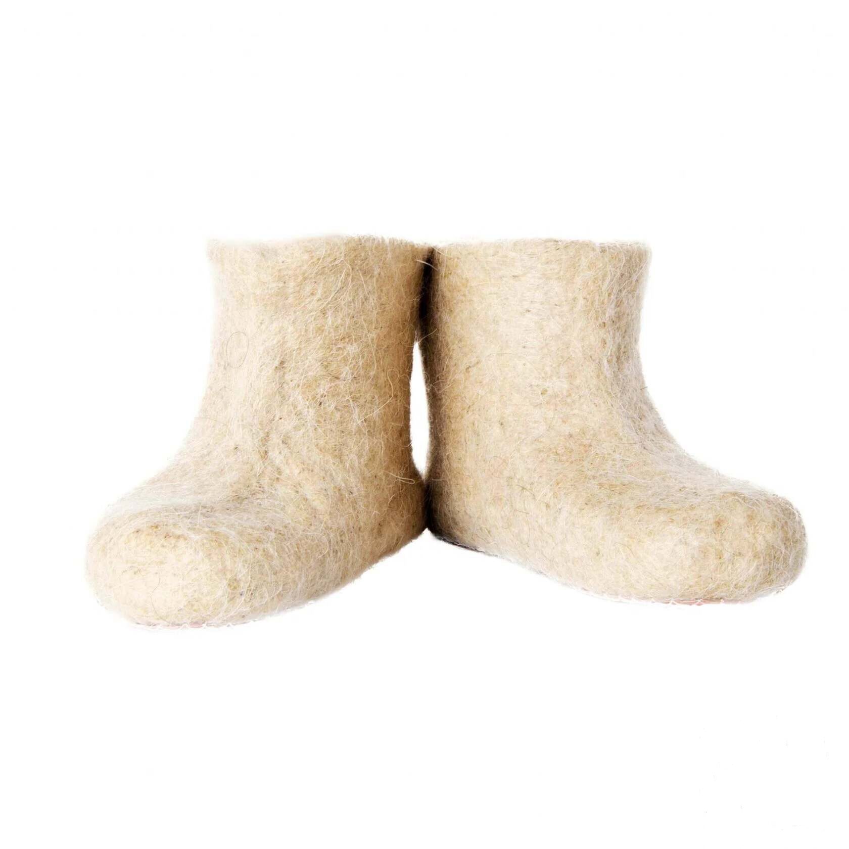Носки валяные из ВШ №1617/1 BACTRIWOOL