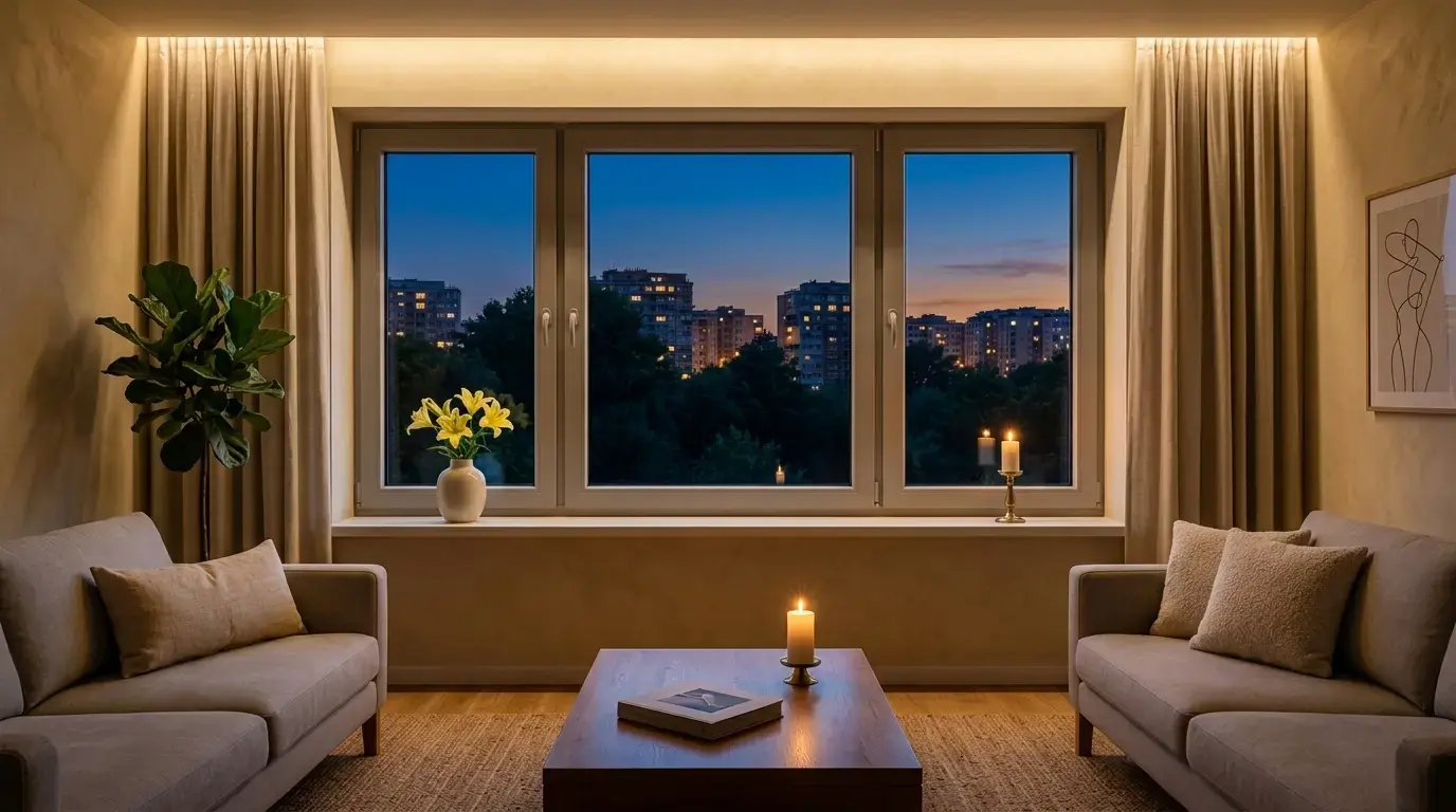 Пластиковые окна в интерьере Наро-Фоминск