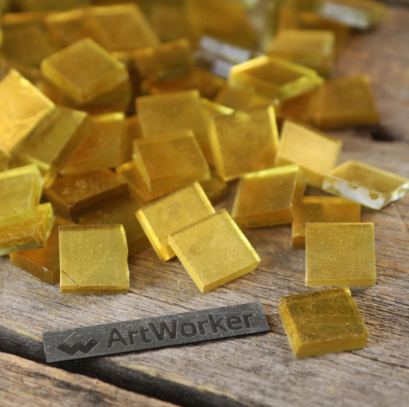 Резаная золотая 15x15