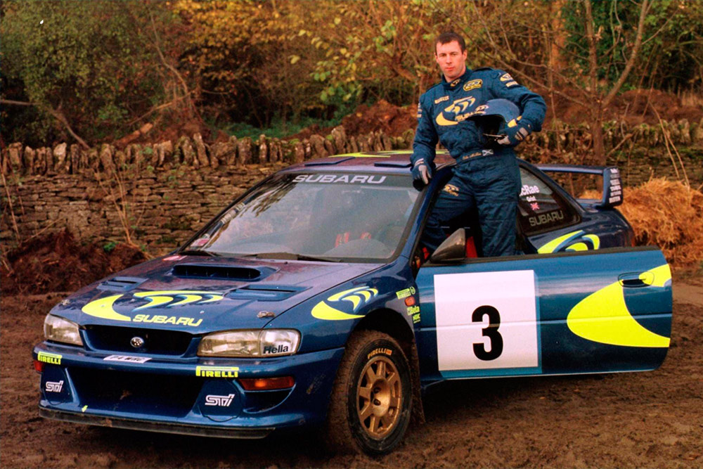 Колин Макрей, Subaru Impreza S5 WRC '97 (P4 WRC), тесты перед ралли Великобритания 1997