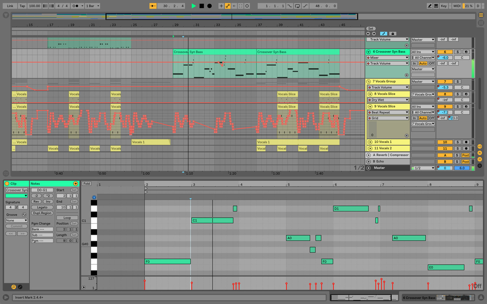 Музыкальный продакшн в Ableton Live 10